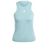 adidas Femme AEROREADY Train Essentials Regular 3-Stripes Tank Top, Mint Ton/White, L