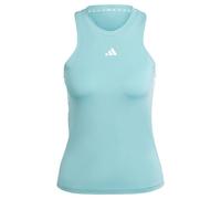 adidas Femme AEROREADY Train Essentials Regular 3-Stripes Tank Top, Mint Ton/White, XS