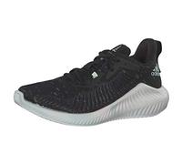 adidas Femme Alphabounce+ Parley Chaussure de Course, Cblack/Lingrn/Ftwwht, 36 EU