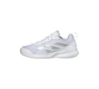 adidas Femme Avaflash Low Tennis Shoes, Cloud White/Cloud White/Silver met, 40 EU