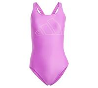 adidas Femme Big Bars Swimsuit, Purple Burst, 32