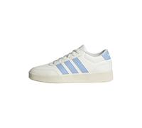 Adidas Femme BREAKNET 3.0 Shoes, Core White/Glow Blue/Off White, 40 2/3 EU