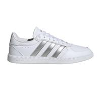 adidas Femme BREAKNET Sleek Shoes Basket, FTWR White/Silver met./FTWR White, 41 1/3 EU
