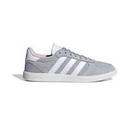 adidas Femme BREAKNET Sleek Shoes Basket, Halo Silver/FTWR White/Grey Two, 39 1/3 EU