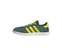 adidas Femme BREAKNET Sleek Shoes, Collegiate Green/Yellow/Off White, 36 2/3 EU
