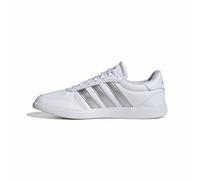 adidas Femme Breaknet Sleek Shoes, FTWR White/Silver Met./FTWR White, 36 EU