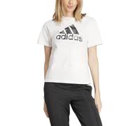 adidas Femme Camo Graphic Tee, White, M