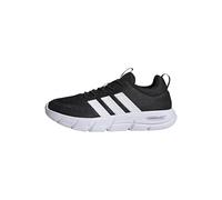 adidas Femme Cloudfoam Flex Elastic Laces Shoes, Core Black/Zero met./Almost Pink, 36 EU