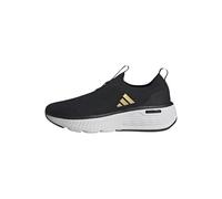 adidas Femme Cloudfoam Go Sock Shoes Chaussures, Core Black/Matte Gold/Cloud White, 39 1/3 EU