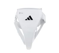 adidas Femme Coquille de Protection Boxe, Arts Martiaux, Sports de Combat, karaté, Taekwondo, Kickboxing, MMA, Blanc, S