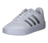 adidas Femme Court Platform Shoes, Cloud White / Silver / Cloud White, 38 2/3 EU
