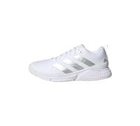 adidas Femme Court Team Bounce 2.0 Shoes, Cloud White/Silver Metallic/Grey One, 42 EU