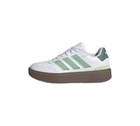 adidas Femme COURTBLOCK Shoes, FTWR White/Semi Court Green/Semi Green Spark, 38 2/3 EU