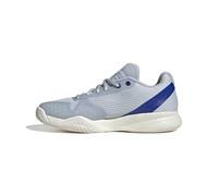 adidas Femme COURTFLASH Pickleball Shoes, Halo Blue/Silver met./Lucid Blue, 36 EU