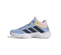 adidas Femme Courtstabil Indoor Shoes Chaussures de Sport, Cloud White/Bright Royal/Team Solar Orange, 36 2/3 EU