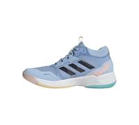 Adidas Femme Crazyflight 6 Mid Top Indoor Basket, Bleu Shadow Navy Flash Aqua, 40 EU