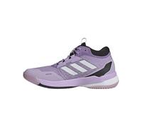 Adidas Femme Crazyflight 6 Mid Top Indoor Basket, Prune Poudre zéro métallique Noir, 41 EU