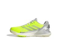 Adidas Femme Crazyquick Lightstrike Padel Shoes, Lucid Lemon/Silver Metallic/Wonder Silver, 42 2/3 EU