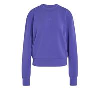 adidas Femme D4T Workout Warm Up Crew Neck Sweatshirt, Pure Purple, S