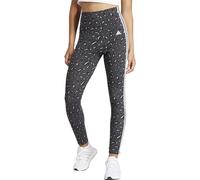 adidas Femme Essentials 3-Stripes Animal Print Leggings, grey/carbon/black, XS