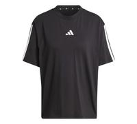 Adidas Essentials 3 Stripes Boyfriend Short Sleeve T-shirt Noir M Femme