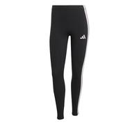 adidas Femme ESSENTIALS 3-STRIPES COTTON LEGGINGS, black/clear pink, XS