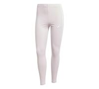 Adidas Femme Essentials 3-Stripes Cotton Leggings, Clear Pink/White, S