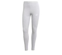adidas Femme Essentials 3-Stripes Cotton Leggings, Light Grey Heather/White, S