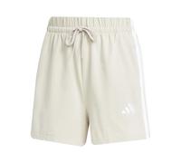 adidas Femme Essentials 3-Stripes Cotton Shorts, Wonder Alumina/White, L