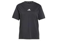 adidas Femme Essentials 3-Stripes Cotton T-Shirt, Black/White, XS