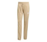 adidas Femme Essentials 3-Stripes French Terry Cuffed Pants, Warm Sandstone/White, M