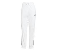 Adidas Femme Essentials 3-Stripes Jogger Pants, White/Black, M