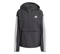 adidas Femme ESSENTIALS 3-STRIPES LIFESTYLE WOVEN WINDBREAKER, black/white, XS