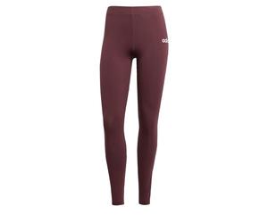 Adidas Femme Essentials Linear Cotton Leggings, Aurora Ruby/White, S