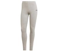 adidas Femme Essentials Linear Cotton Leggings, Medium Grey Heather/Black, XS