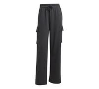 Adidas Pantalon cargo Essentials Linear Fleece Noir/Blanc Femme Taille S