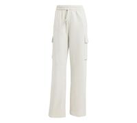 adidas Femme Essentials Linear Fleece Cargo Pants, Wonder Alumina/White, L