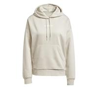 adidas Femme Essentials Linear Fleece Hoodie, Wonder Alumina/White, M