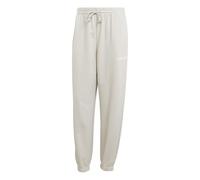 adidas Femme Essentials Linear French Terry Cuffed Pants, Wonder Alumina/White, M