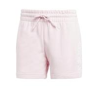 Short adidas Essentials Linear French Terry rose blanc femme - L