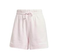 adidas Femme Essentials Linear French Terry Shorts, Clear Pink/White, S