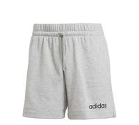 Adidas Femme Essentials Linear French Terry Shorts, Medium Grey Heather/Black, S
