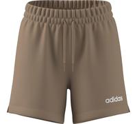 adidas Femme Essentials Linear French Terry Shorts, Warm Sandstone/White, M