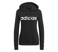 adidas Femme Essentials Logo Sweat capuche, Black/White, S EU