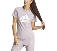 Adidas T-shirt Femme Essentials Logo – d'occasion Fig/White Taille M