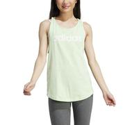 adidas Femme Essentials Loose Logo Tank Top, Semi Green Spark/White, XS