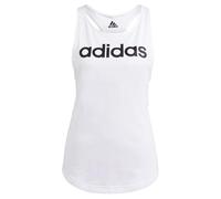 adidas Femme Essentials Loose Logo Tank Top, White/Black, M
