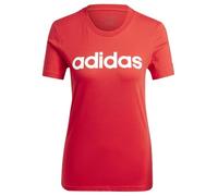 adidas Femme Essentials Slim Logo Tee, Better Scarlet, M