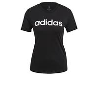 adidas Femme Essentials Slim Logo Tee, Black / White, M