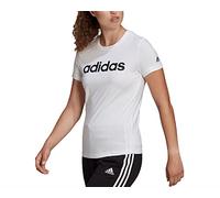adidas Femme Essentials Slim Logo Tee, White / Black, XL
